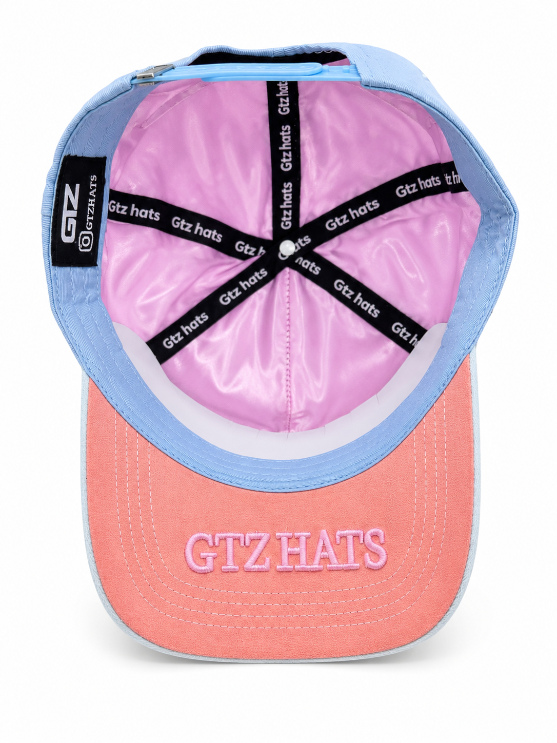 GTZ Hats - "Samurai Sakura Baby Blue"