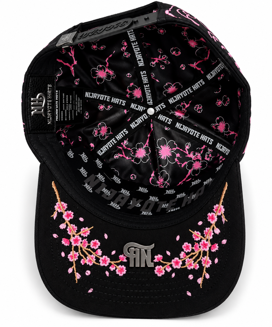 Nijayote Hats - Black Pink
