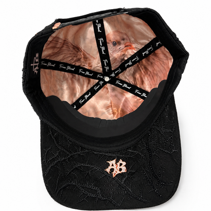 AB Hats - "NY Thorned 24K Rose Gold"