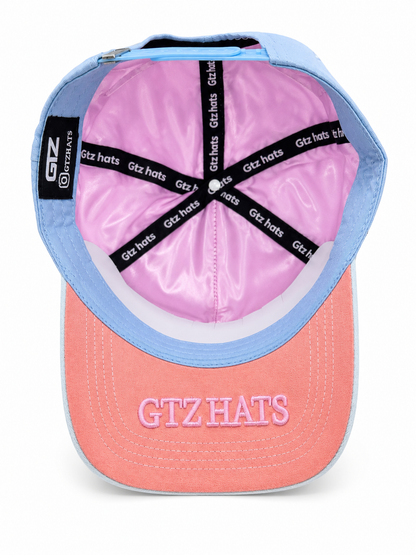 GTZ Hats - "Samurai Sakura Baby Blue"