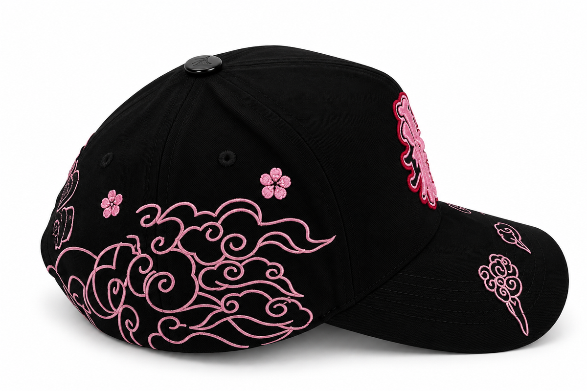 Nijayote Hats - Black Pink