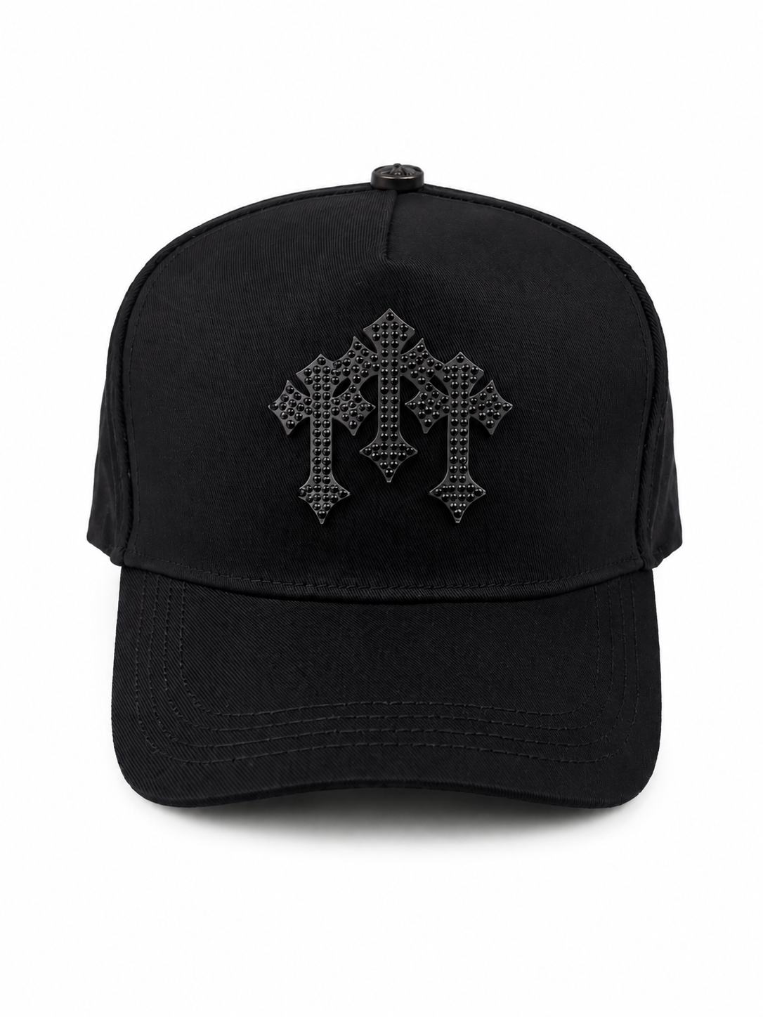 Vista frontal de la gorra VANTÉ™ Matte Cross